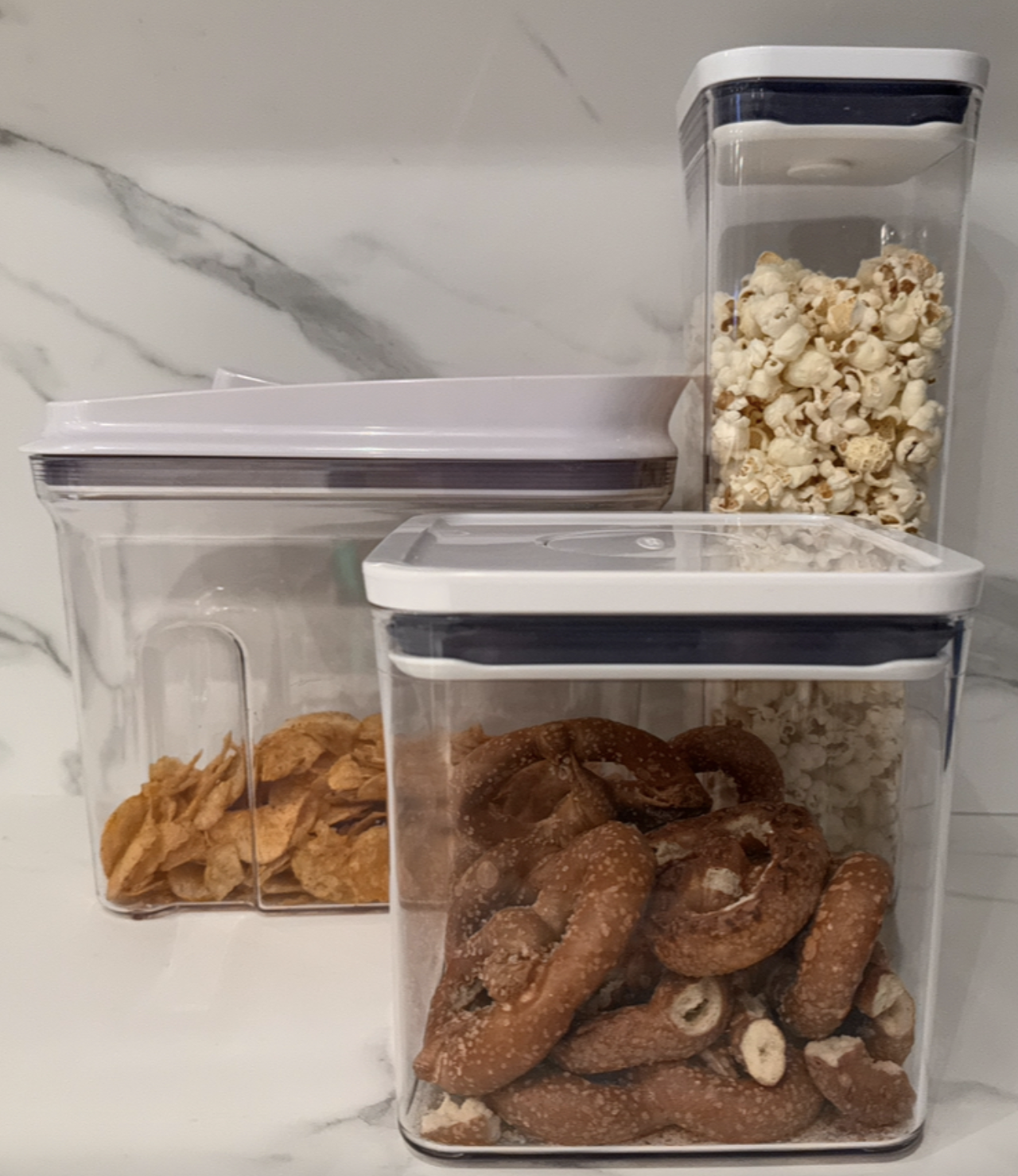 Having emergency snacks in your dorm is a must, especially if you get hungry outside of regular dining hours. Popcorn is a popular snack for college students as it relatively low in calories and has a generous expiration date. Pretzels are another good option as they satisfy the salty and crunchy craving, and do not have an unpleasant odor that disrupt others.